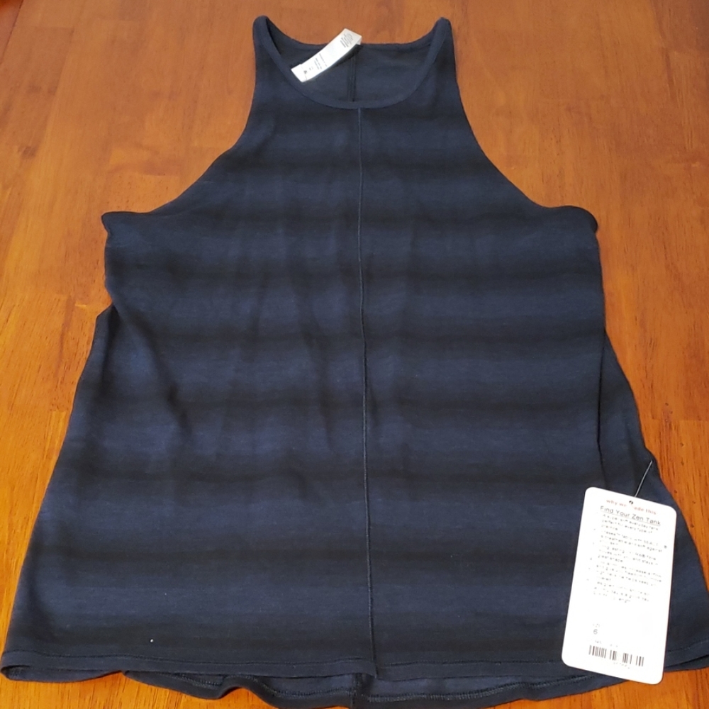 VGUC Lululemon Find Your Zen Tank